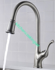 I rubinetti moderni su misura del lavandino del bagno di Chrome, scelgono il rubinetto inossidabile del lavandino della maniglia