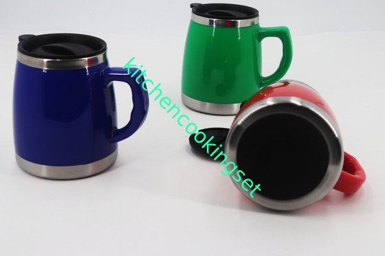 tazza dell'acqua dell'acciaio inossidabile 500ml, tazza isolata amichevole ECO- dell'acciaio inossidabile