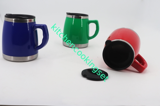 tazza dell'acqua dell'acciaio inossidabile 500ml, tazza isolata amichevole ECO- dell'acciaio inossidabile