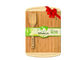Bambù antimicrobico un tagliere di 3 pezzi, grande blocchetto di spezzettamento di legno